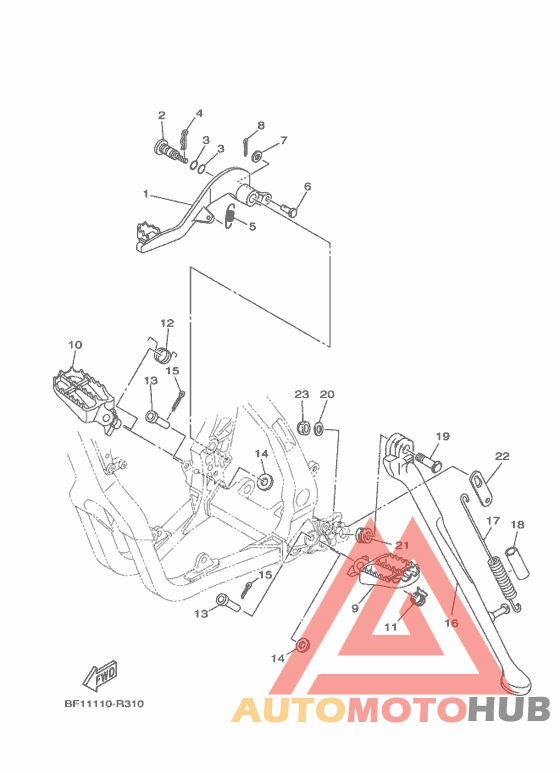Stand & footrest
