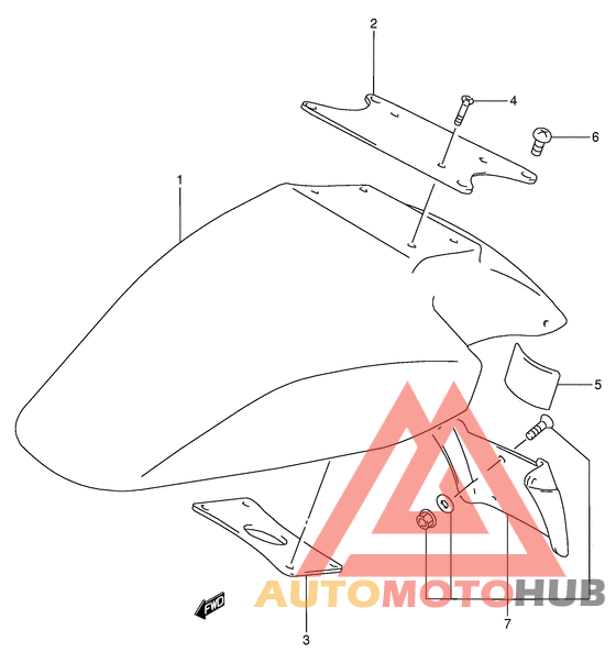 Переднее крыло