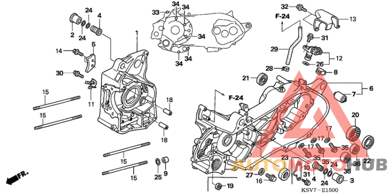 Картер двигателя