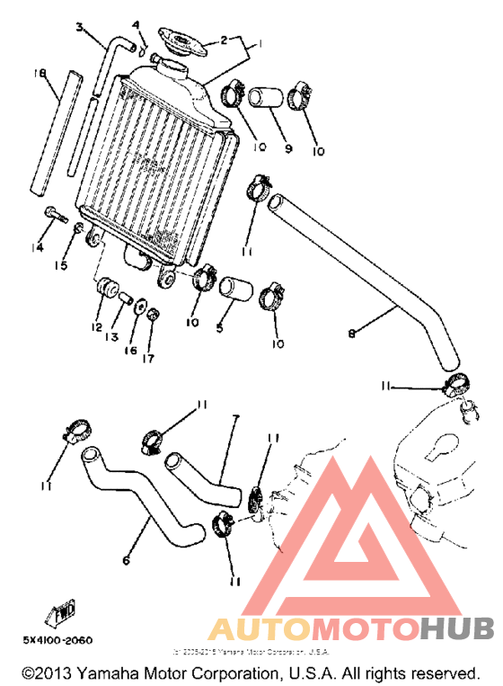 Radiator-hose