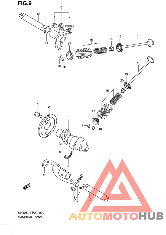 Распред вал/клапана
