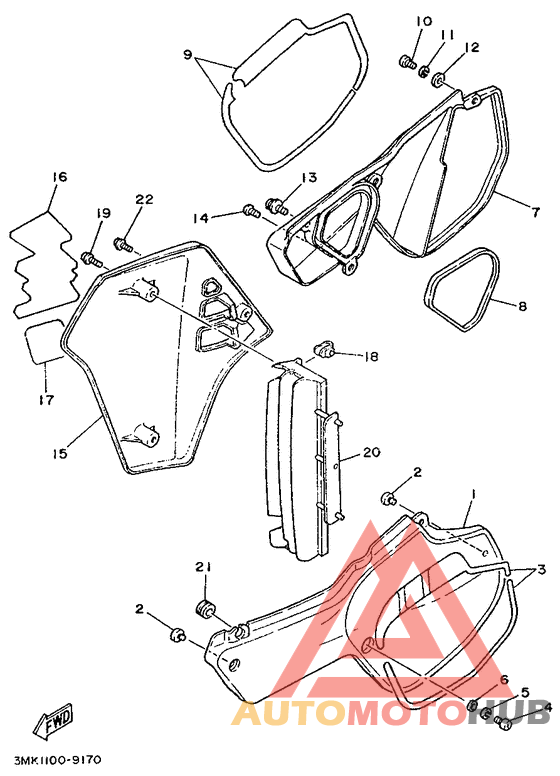 Side cover / oil tank