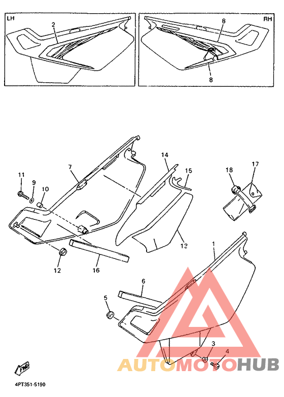 Боковые обтекатели