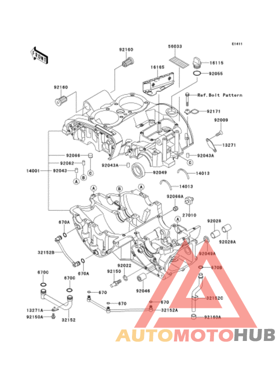 Картер двигателя