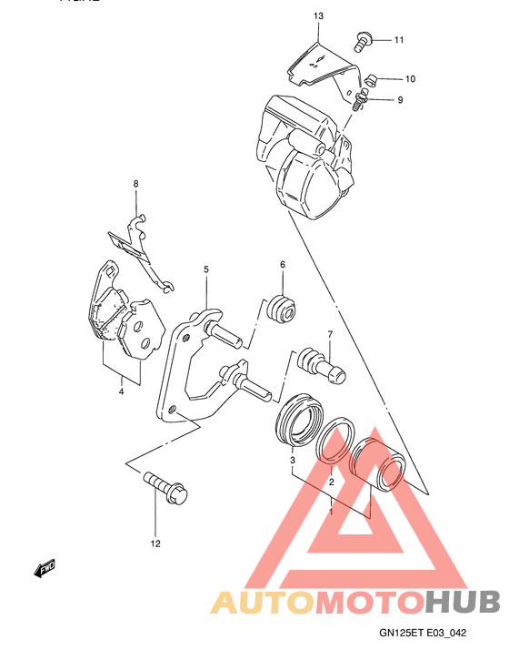 Передний суппорт