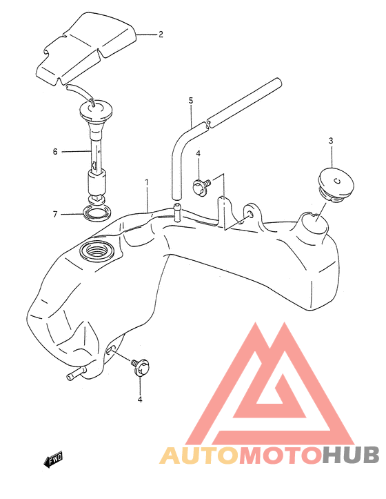 Бак масляный