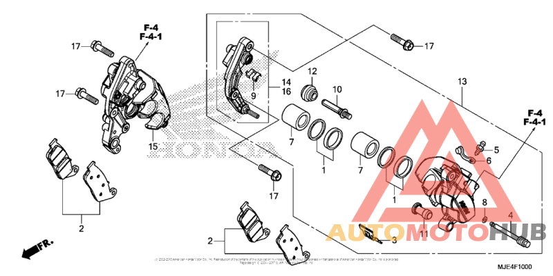 Передний суппорт