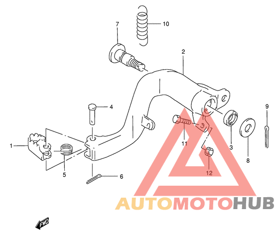 Передний суппорт