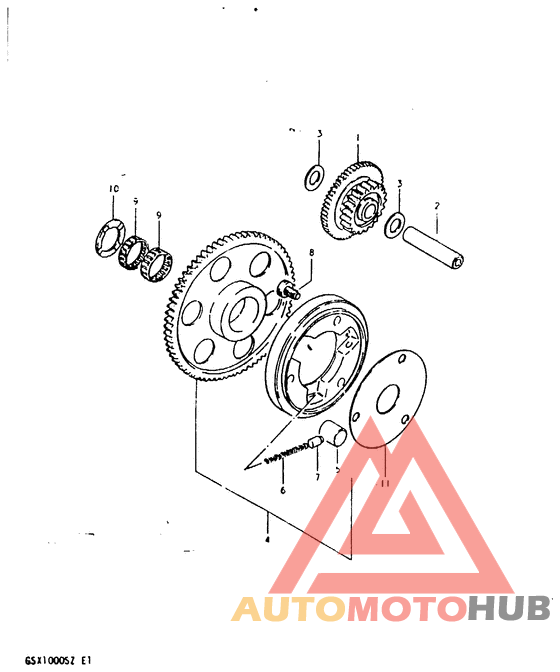 Муфта стартера