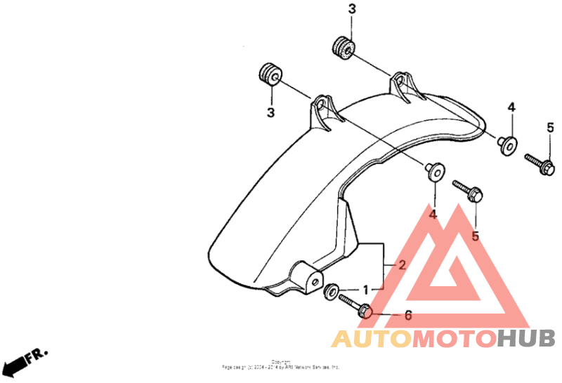 Задний бампер