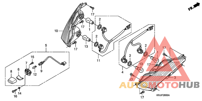 Задний фонарь