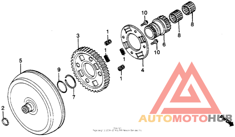Cm450a torque converter