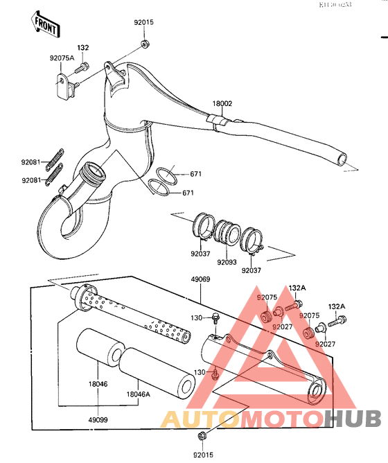 Muffler comp