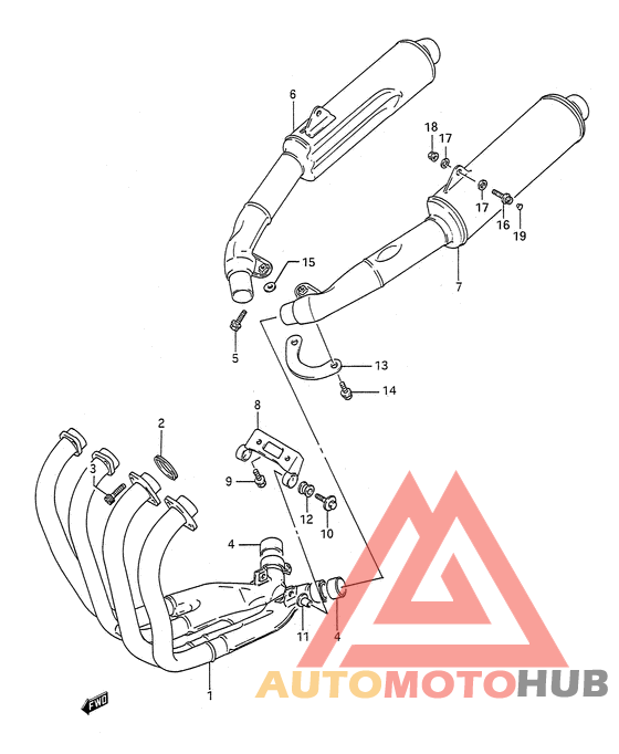 Muffler comp