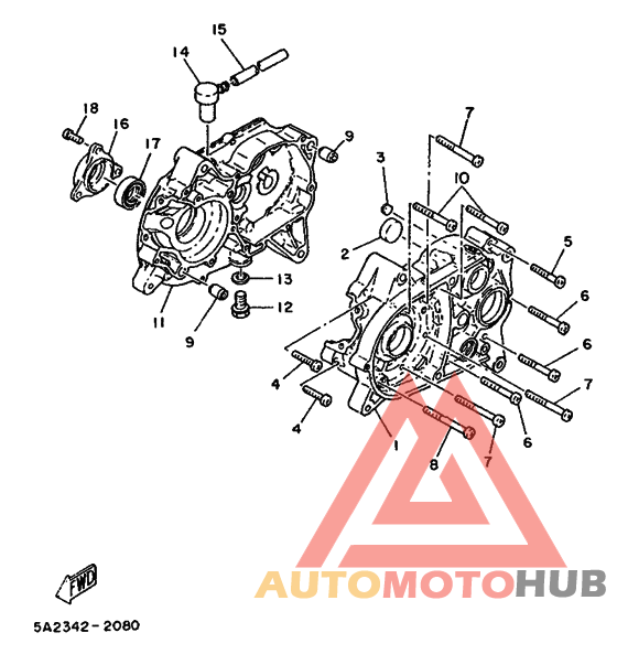 Картер двигателя