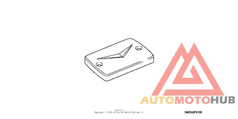 Chrome billet master cylinder cover set (v)