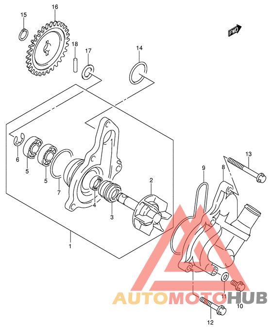 Водяная помпа