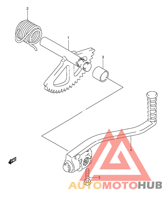 Ножной стартер