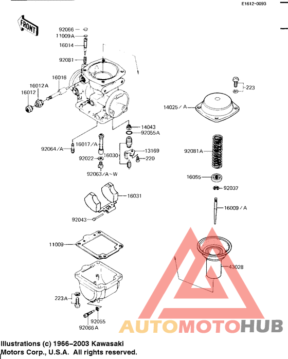 Детали карбюратора