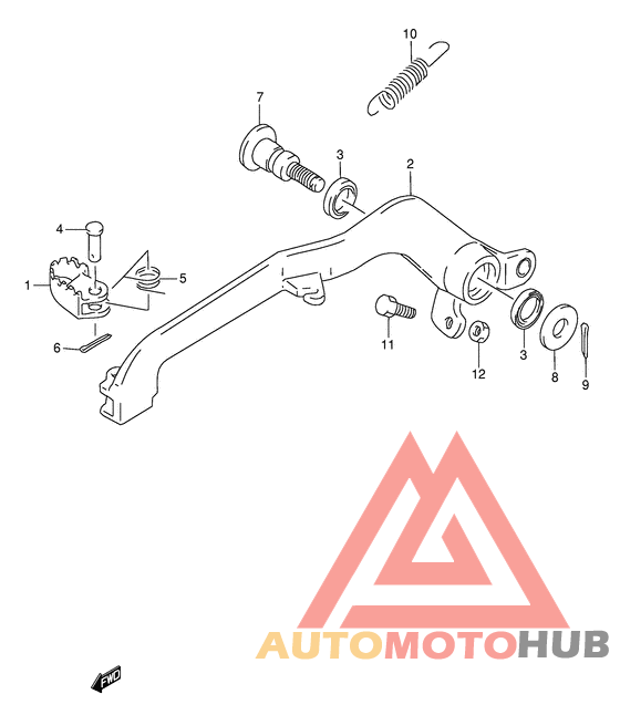 Передний суппорт