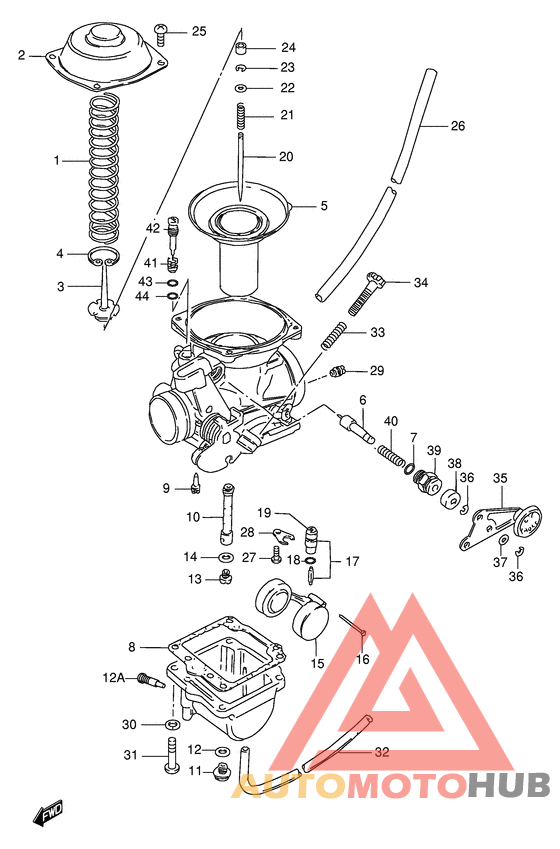 Carburetor assy