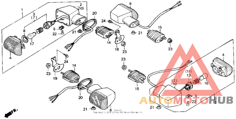 Задний фонарь