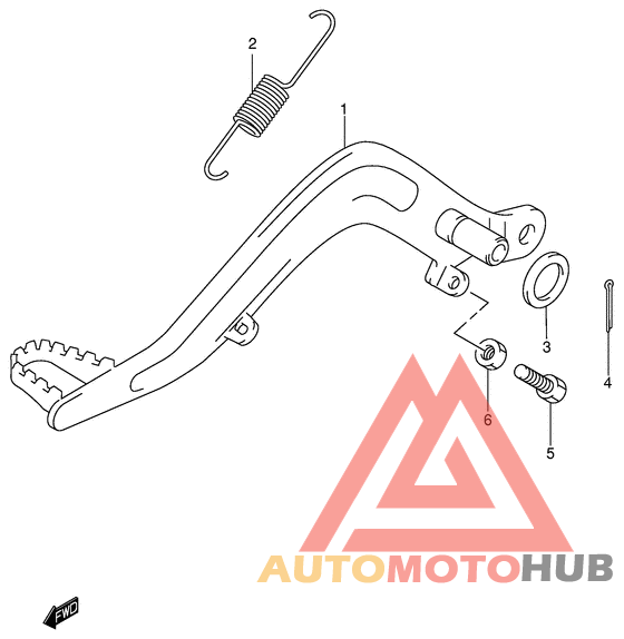Передний суппорт