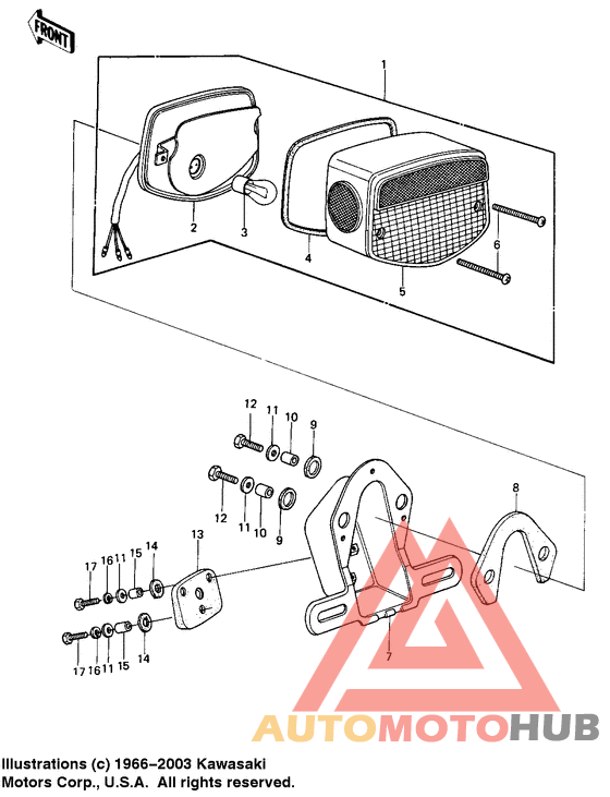 Taillight unit ass`y