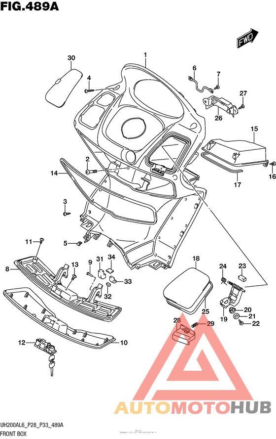 Front Box (Uh200Al6 P28)