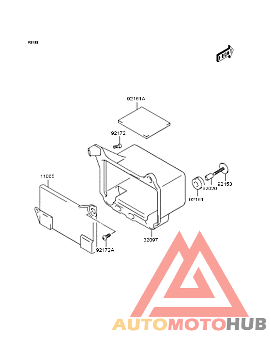 Короб для АКБ
