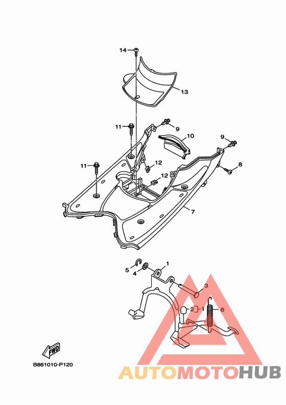 スタンド & フートレスト