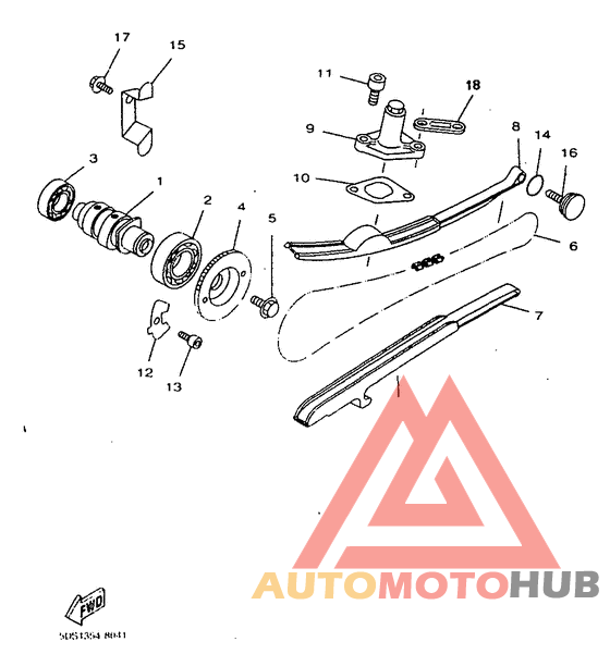 Camshaft. chain