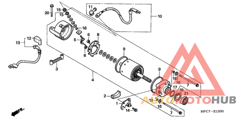 Стартерный мотор