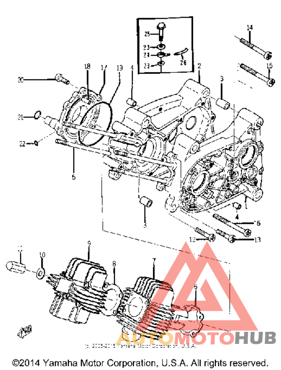 Картер двигателя
