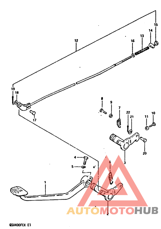 Передний суппорт