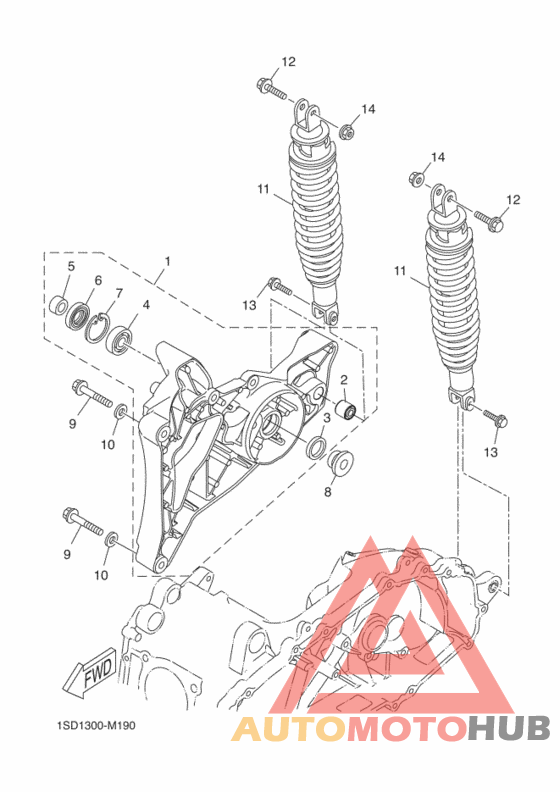 Rear arm & suspension