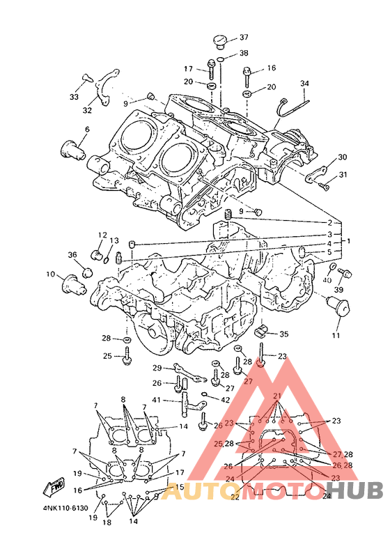Картер двигателя