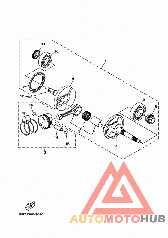 Crankshaft & piston
