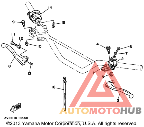 Handle switch - lever