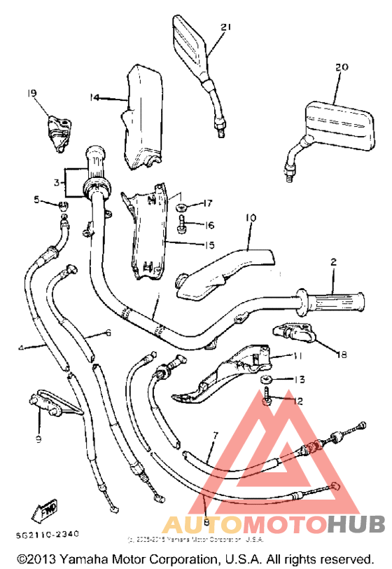 Handlebar-cable