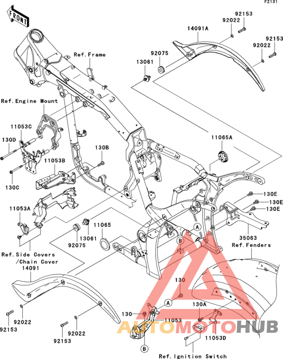 Frame fittings(a1h)