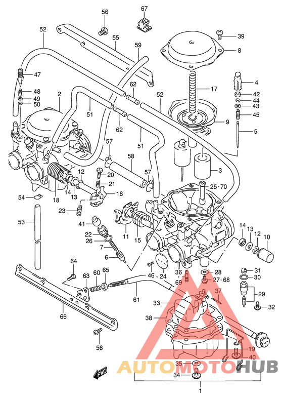 Carburetor assy