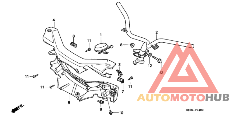 Handle pipe/handle cover