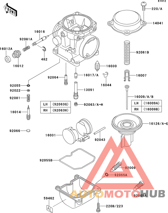 Carburetor parts(1/2)