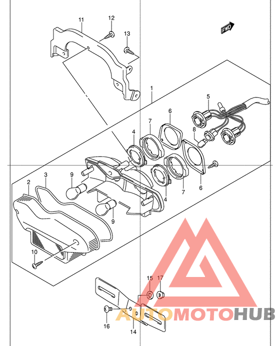 Задний фонарь