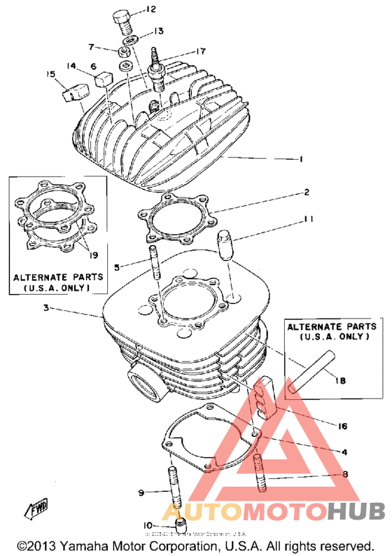 Cylinder head - cylinder