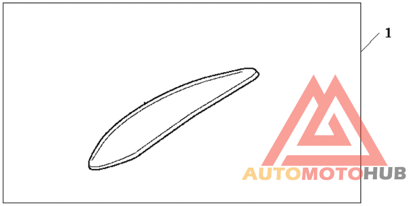 Fr.mudguard ornament