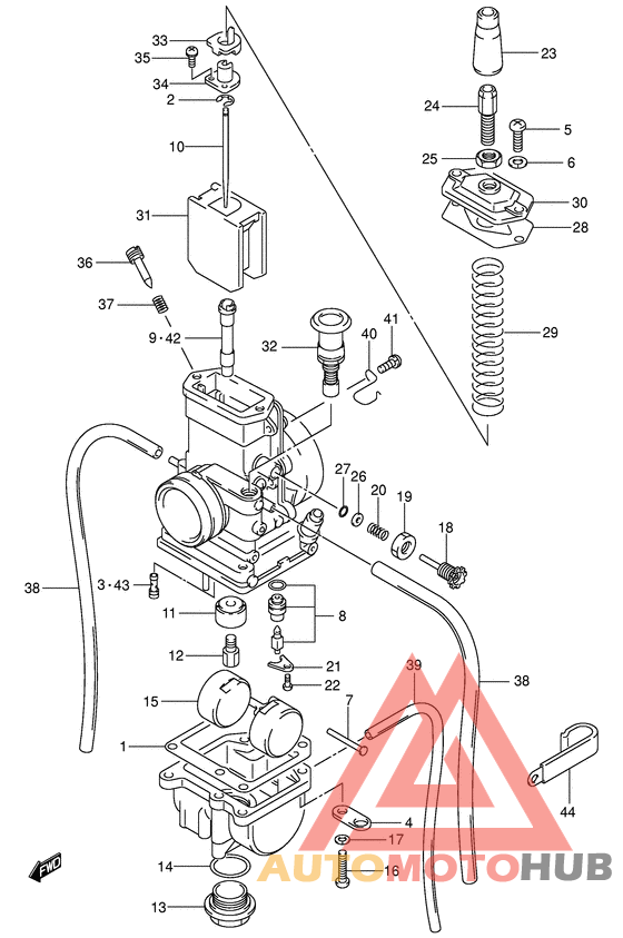 Carburetor assy