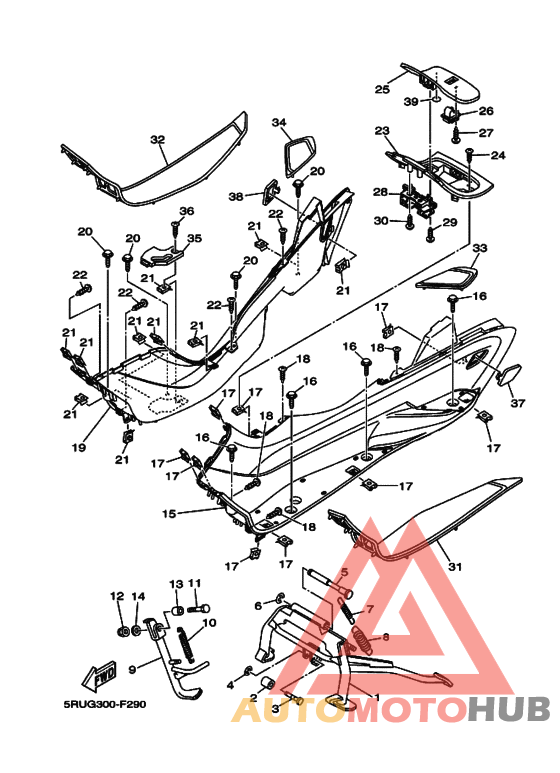 Support & repose pied