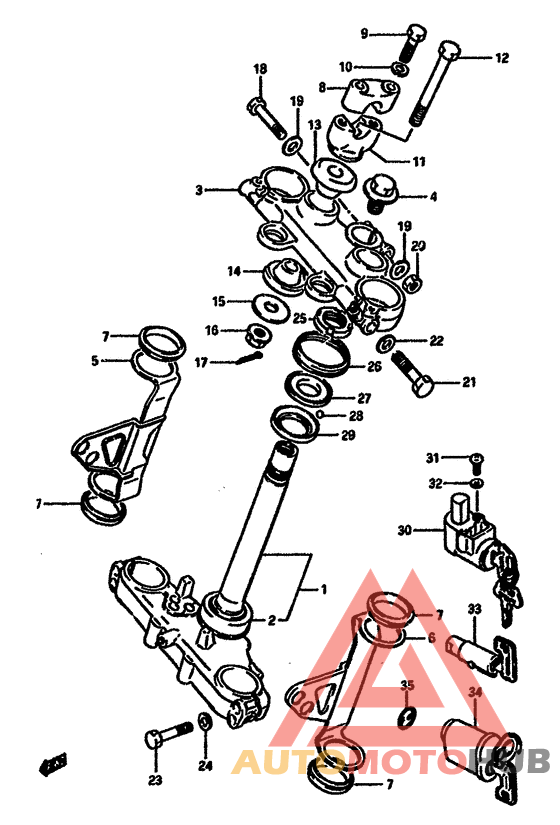 Траверса нижняя